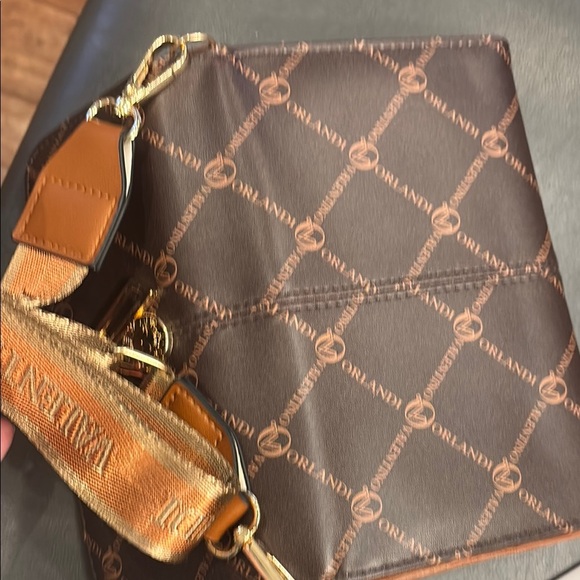NWT Valentino Orlandi Brown Crossbody Bag - Picture 12 of 13
